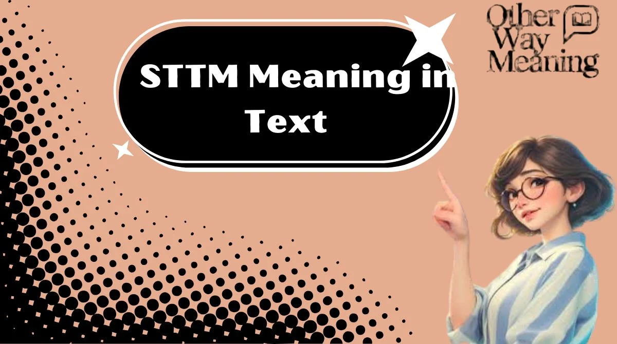 STTM Meaning in Text