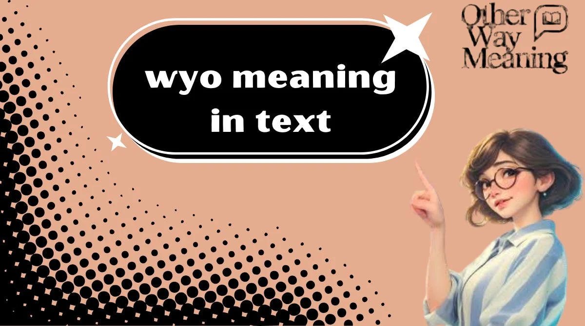 wyo meaning in text